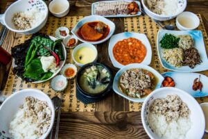 Korean dishes