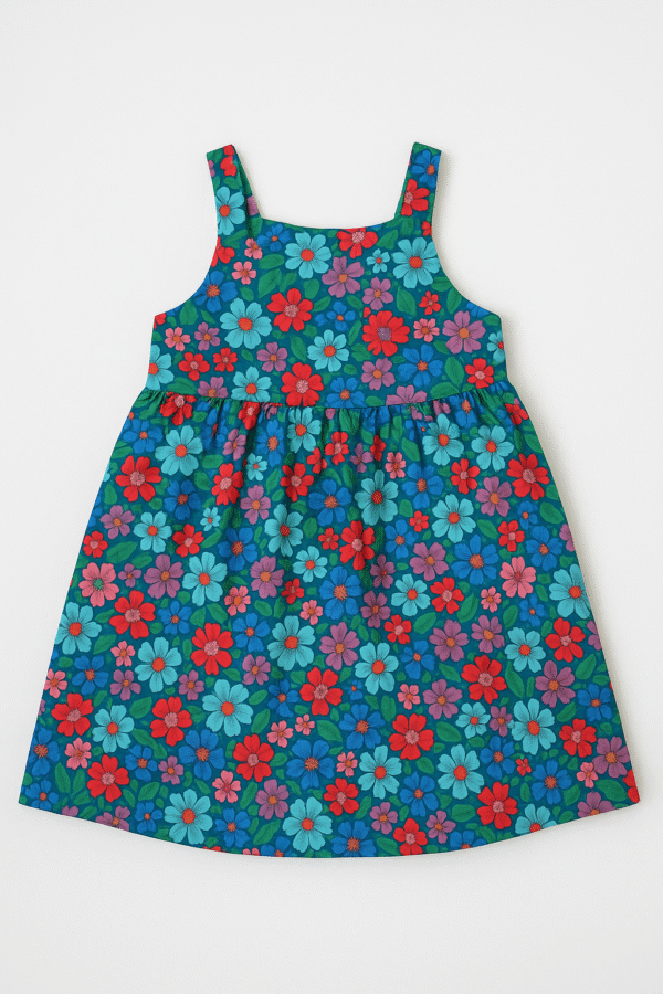 Robe Fille à Bretelles